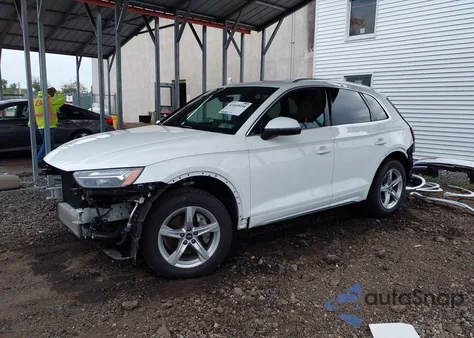 2021 Audi Q5 Premium z USA, uszkodzony, nr VIN WA1AAAFYXM2103029